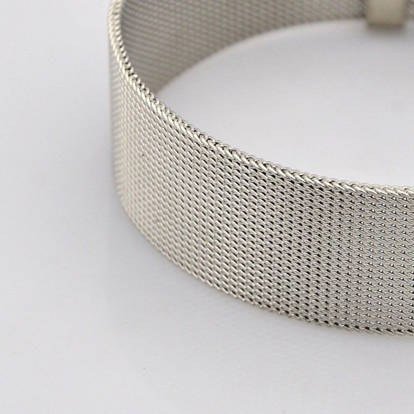 Mid-Century Style Stainless Steel Bracelet - Picture 3 of 3